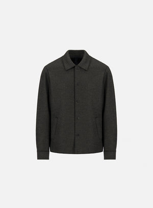 Coach jacket in jacquard