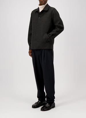 Coach jacket in jacquard