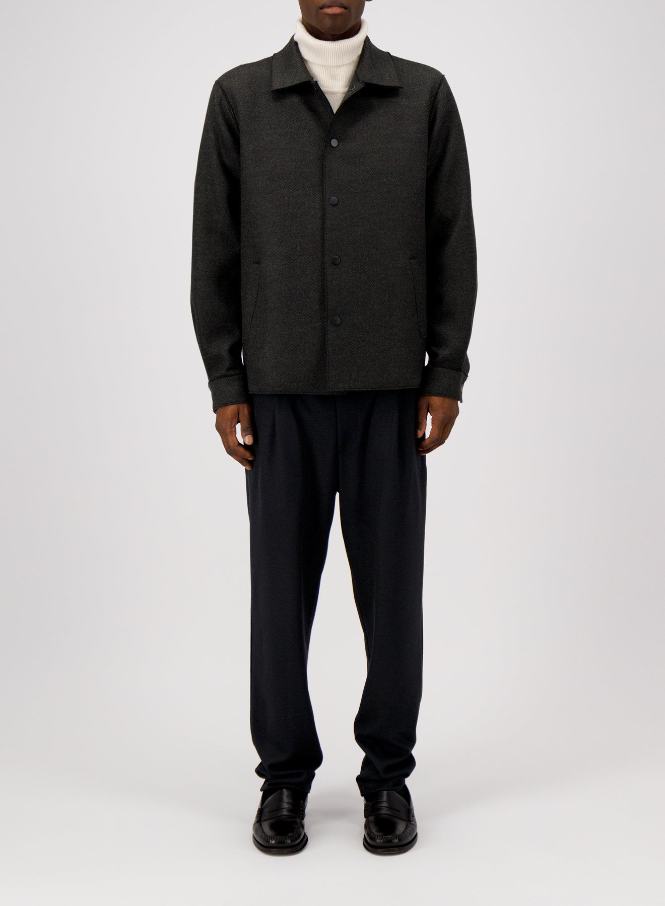 Coach jacket jacquard