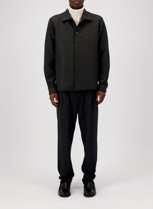 Coach jacket in jacquard