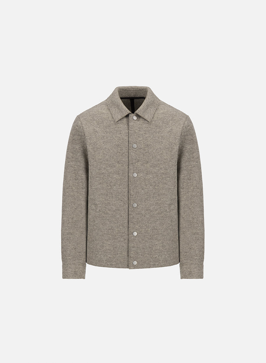 Coach jacket pressed wool