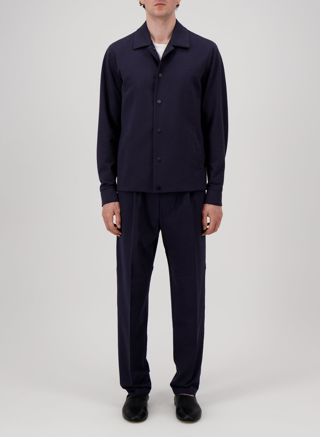 coach jacket coolmax seersucker