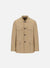 Safari jacket light pressed wool
