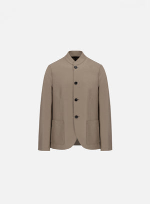 Nehru jacket light pressed wool