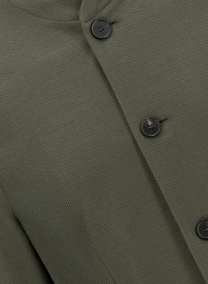 Nehru jacket honeycomb crafted with Loro Piana fabric