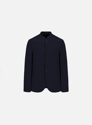 Nehru jacket bicolour frisé