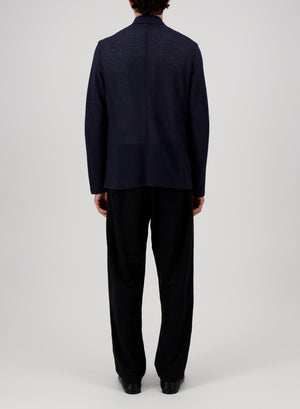Nehru jacket bicolour frisé