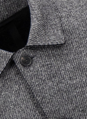 Utility jacket in jacquard