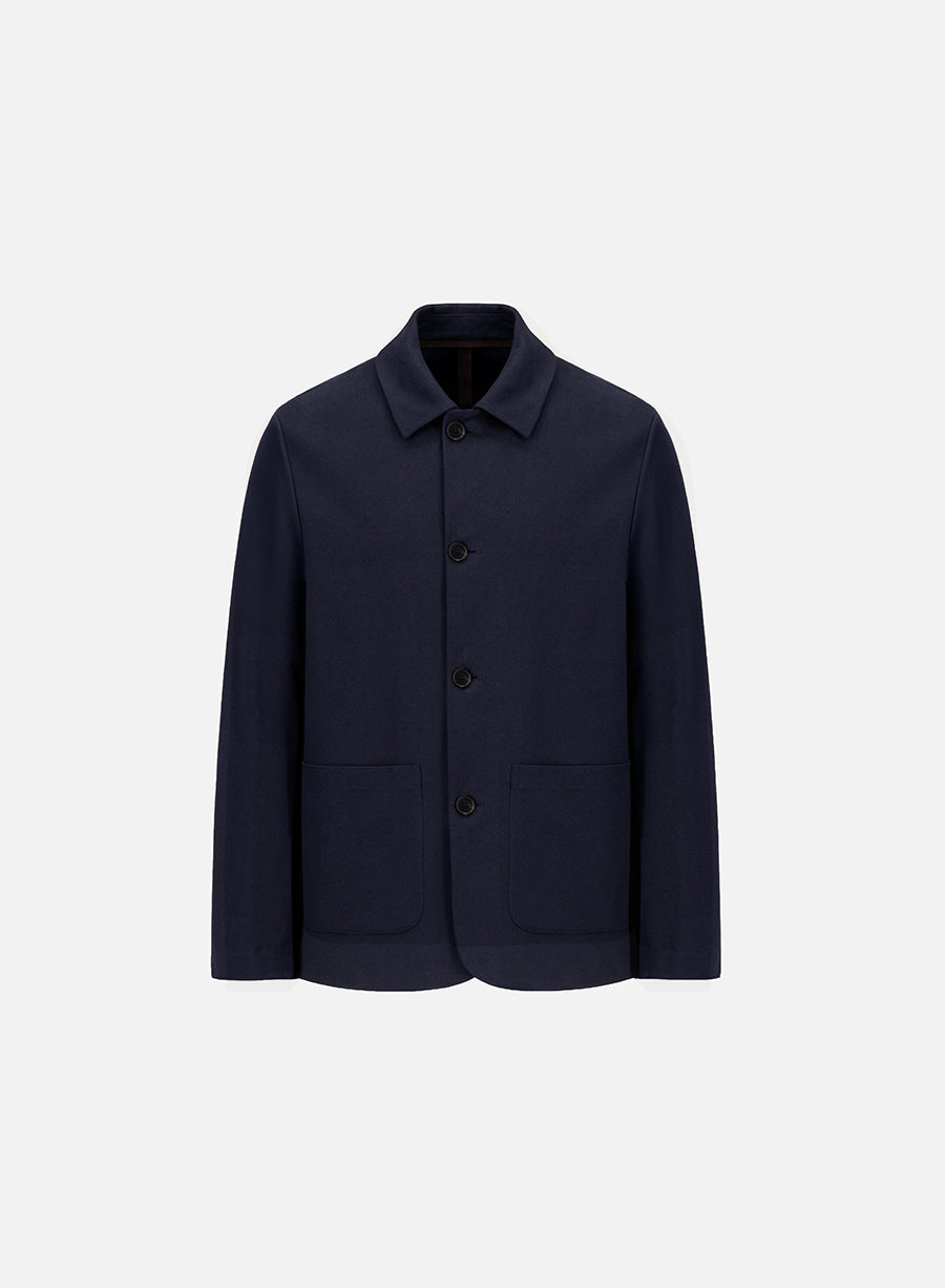 utility jacket cotton jersey
