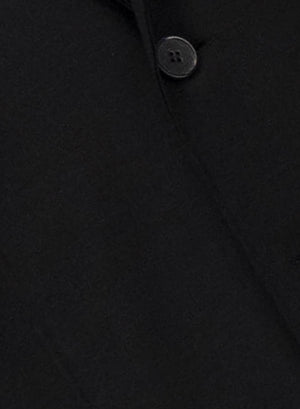 Vented blazer in superfine merino