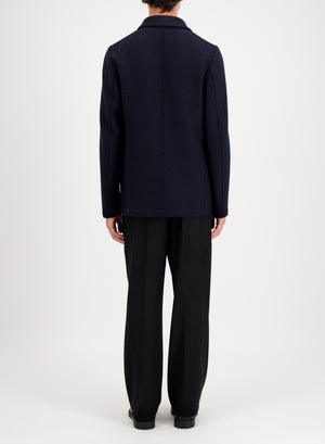 3b. travel blazer boiled wool