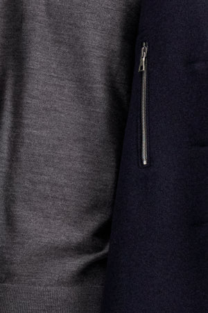 3b. travel blazer boiled wool