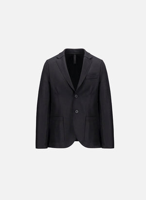 Blazer light in pressed wool