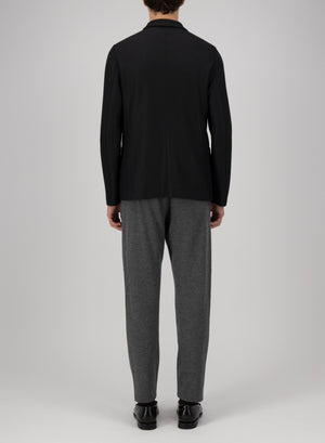 Blazer light in pressed wool