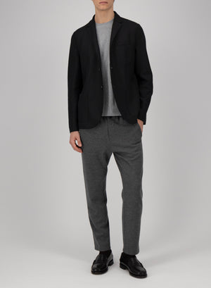 Blazer light in pressed wool
