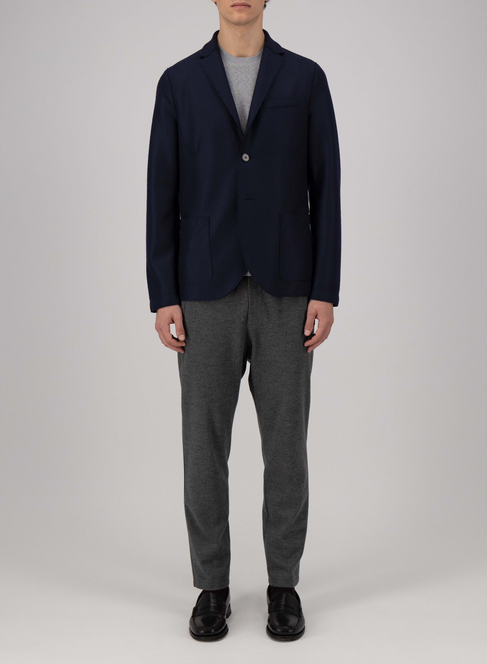 Blazer light pressed wool