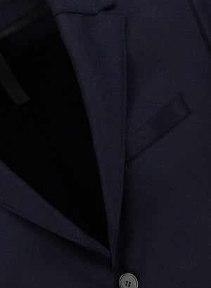 Blazer light in pressed wool