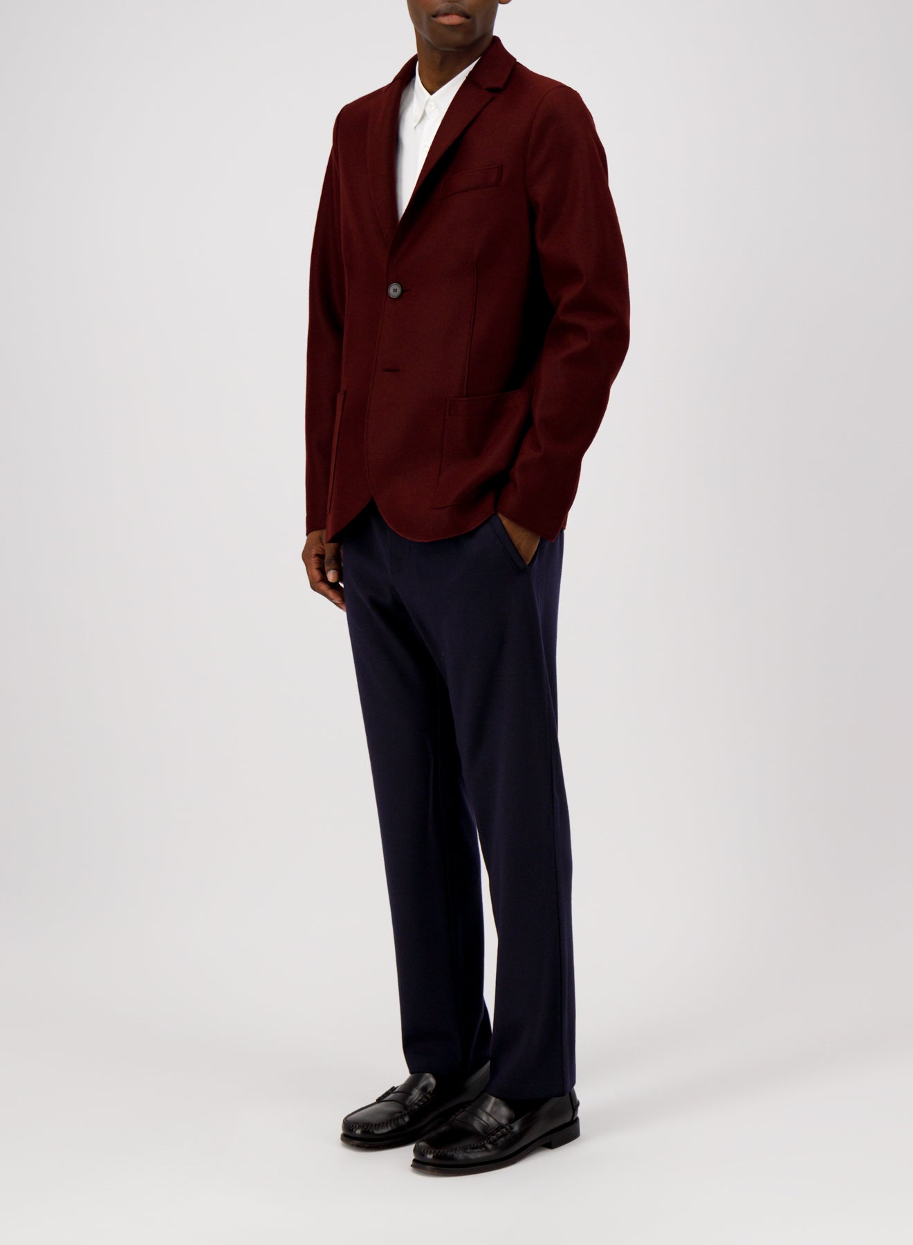 Blazer light pressed wool