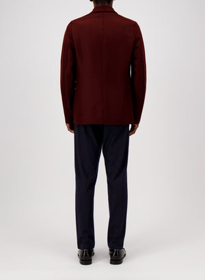 Blazer light in pressed wool