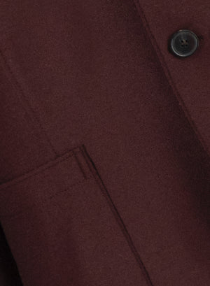 Blazer light in pressed wool