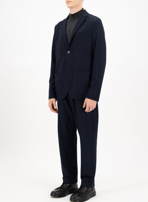 Blazer in superfine merino