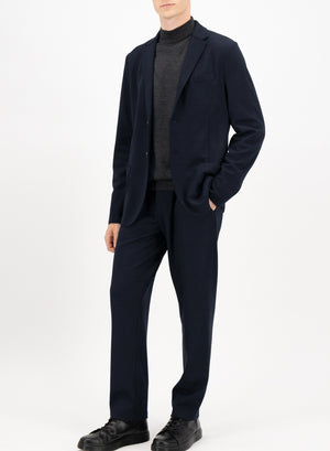 Blazer in superfine merino