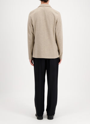 Blazer in superfine merino