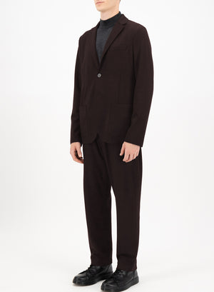 Blazer in superfine merino