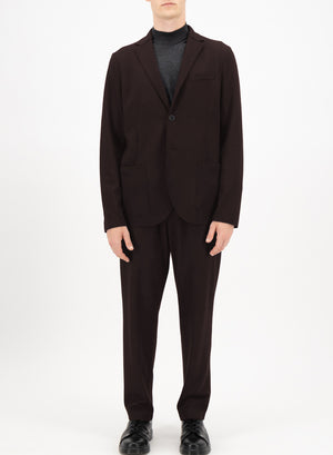 Blazer in superfine merino