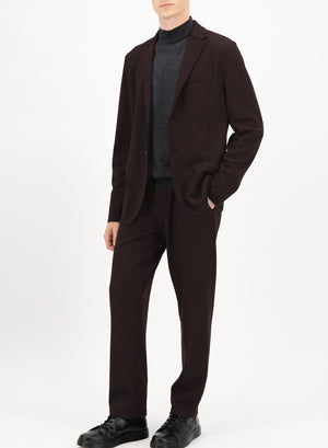 Blazer in superfine merino