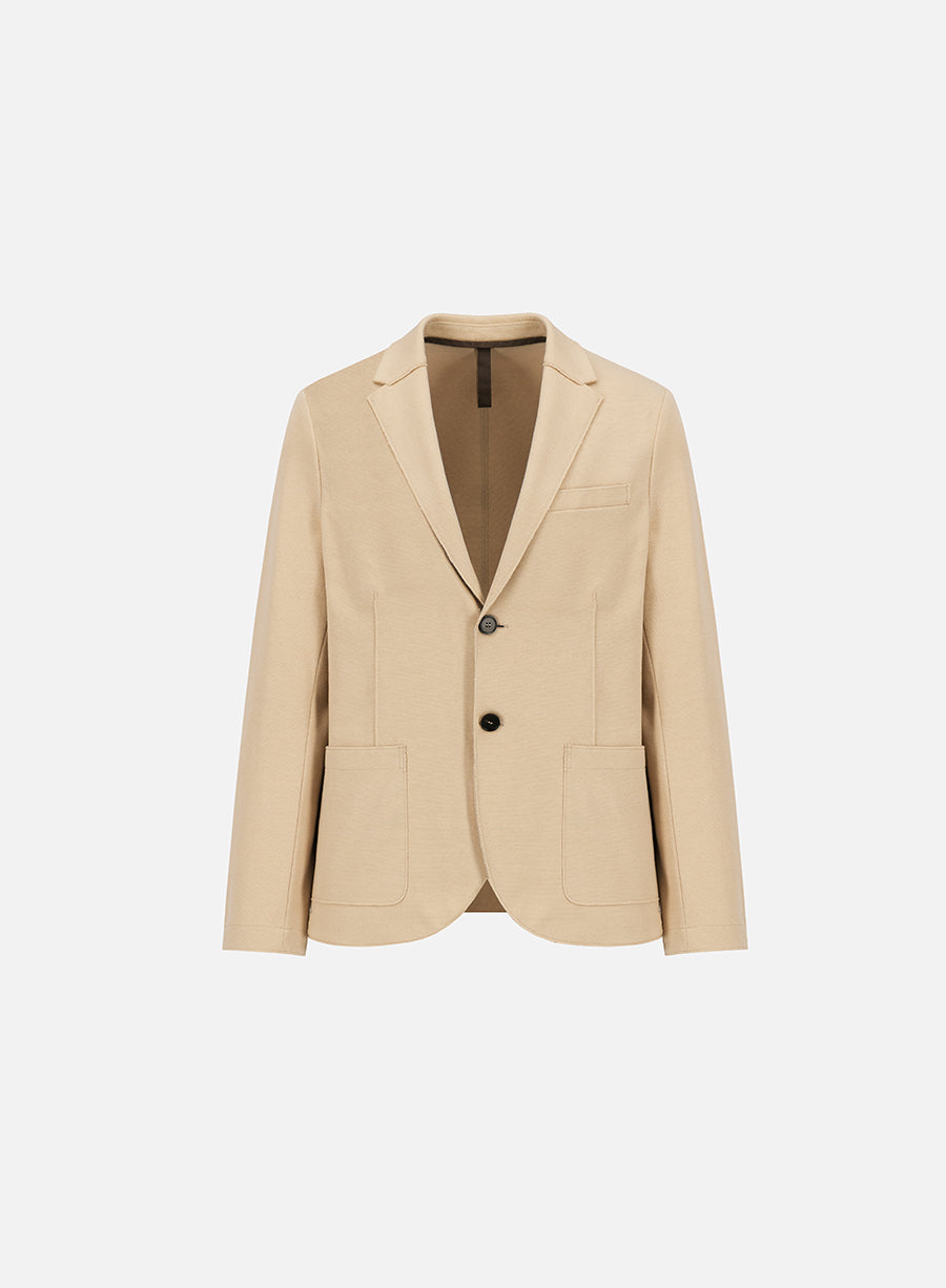 Blazer in stretch piquet