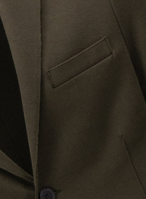 Blazer in stretch piquet