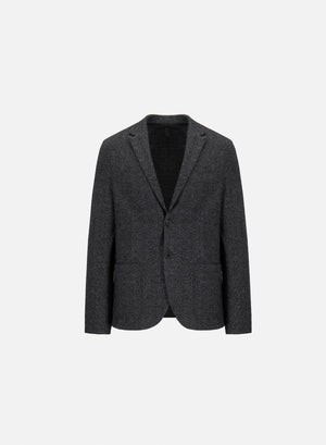 Blazer in donegal herringbone