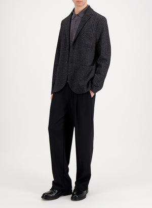 2b. blazer donegal herringbone