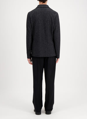 2b. blazer donegal herringbone