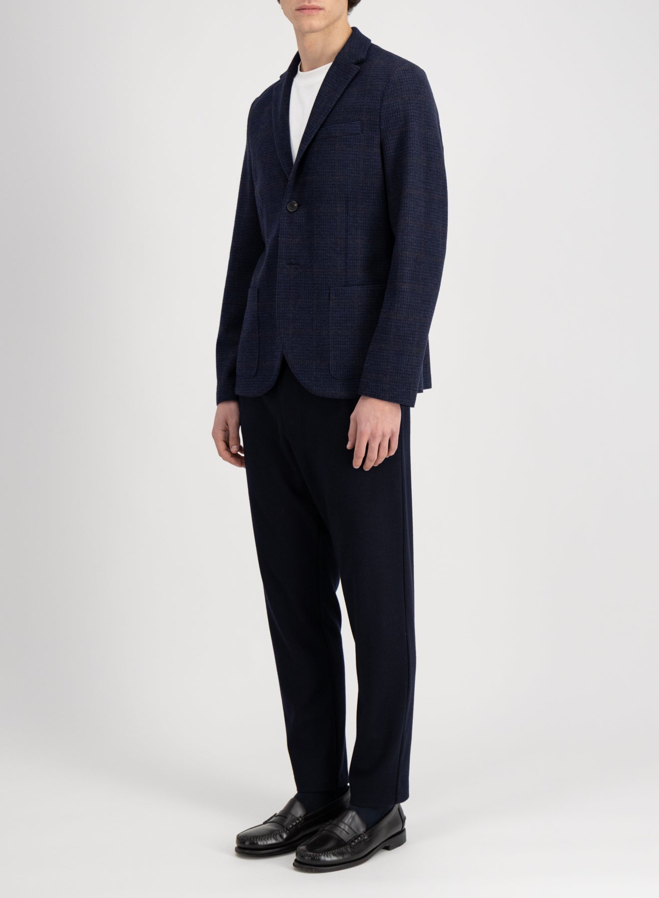 Blazer crafted with Loro Piana fabric