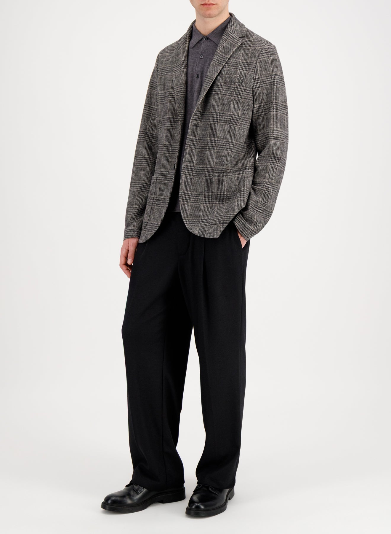Blazer p.o.w. crafted with Loro Piana fabric