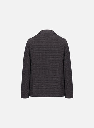 Blazer patterned in moleskin