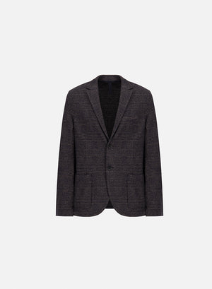 Blazer patterned in moleskin
