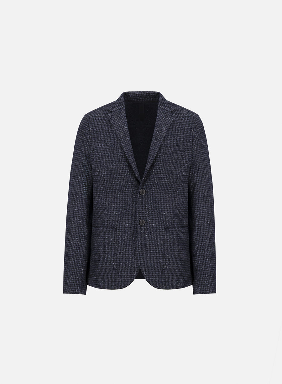 Blazer Vitale Barberis donegal houndstooth