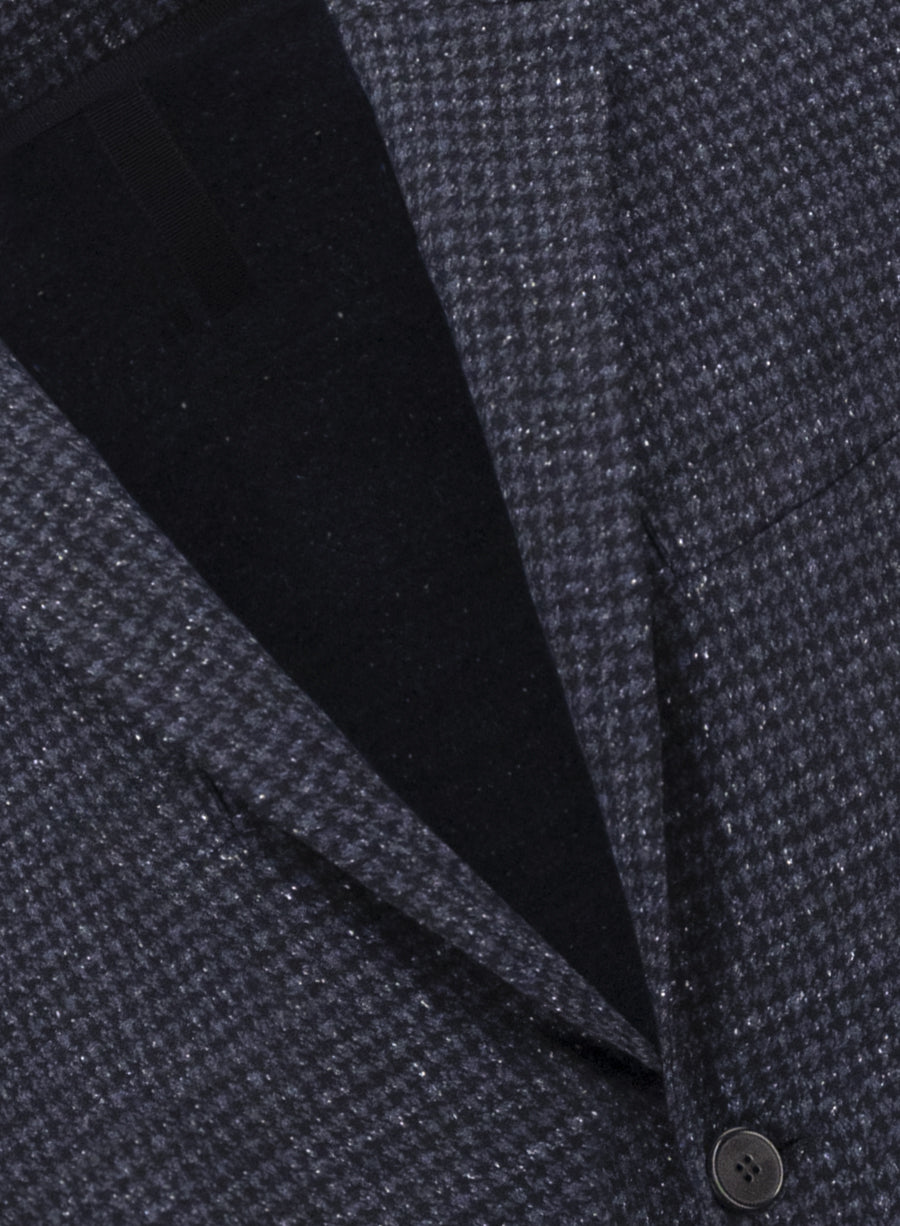Blazer Vitale Barberis donegal houndstooth