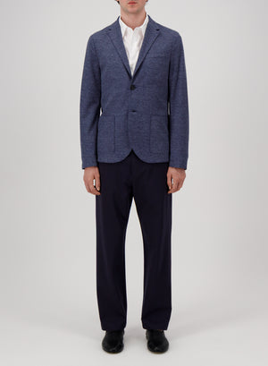 2b. blazer piquet melange