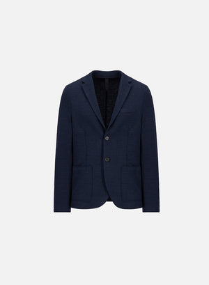 2b. blazer hopsack crafted with Loro Piana fabric
