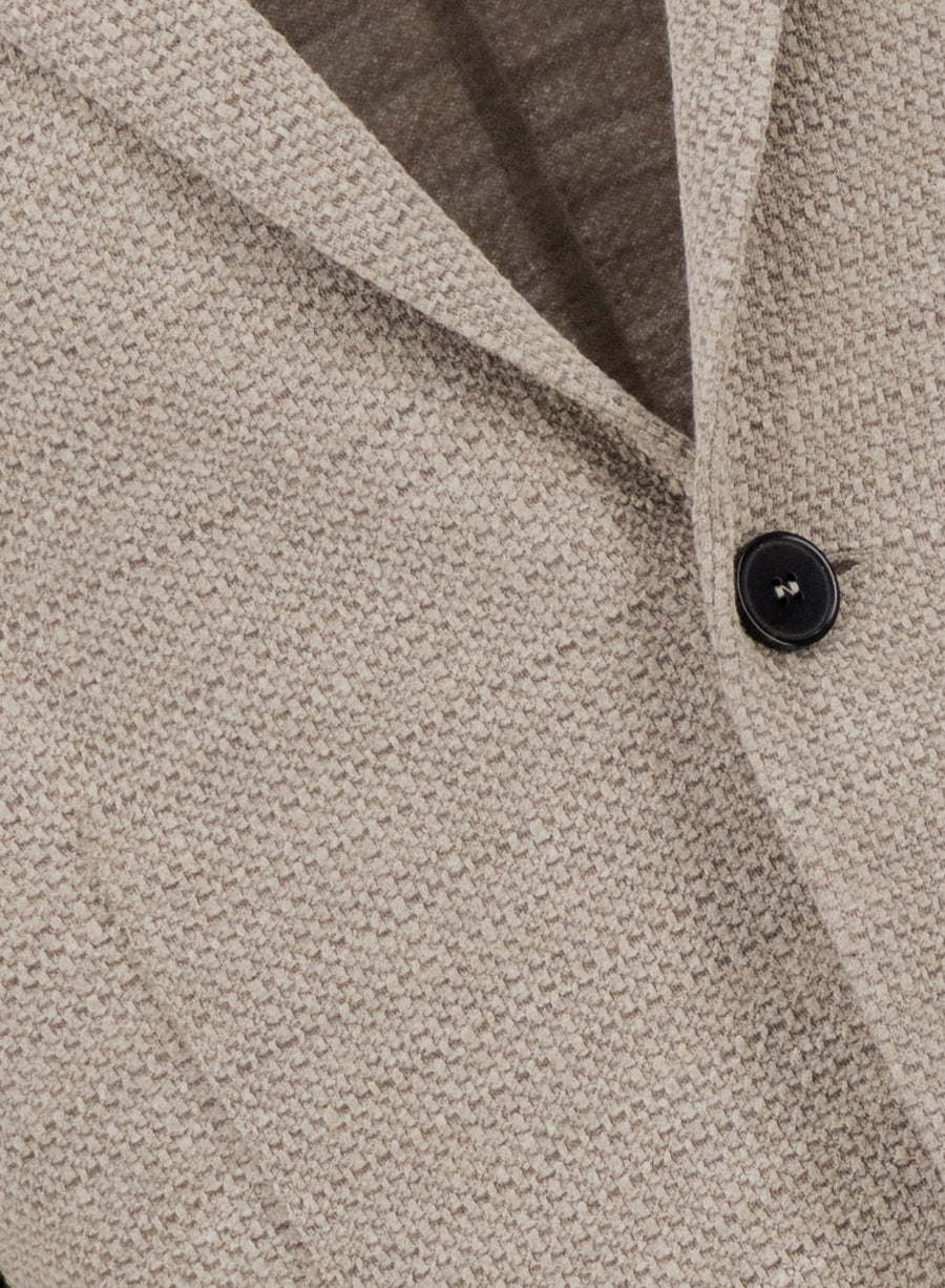 2b. blazer hopsack crafted with Loro Piana fabric