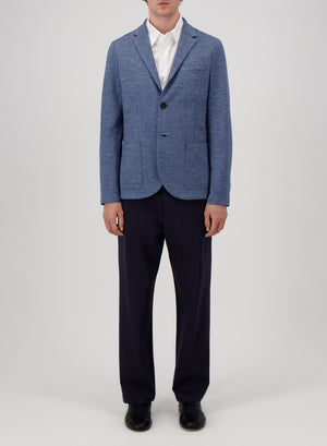 Blazer herringbone crafted with Loro Piana fabric