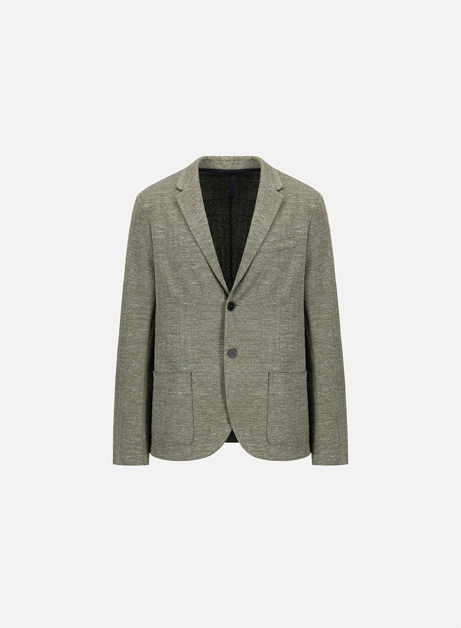 Blazer herringbone crafted with Loro Piana fabric