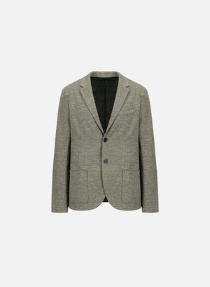 Blazer herringbone crafted with Loro Piana fabric