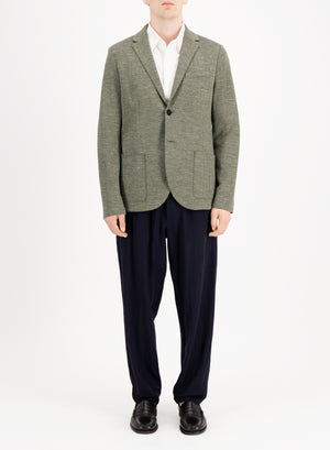 2b. blazer herringbone crafted with Loro Piana fabric