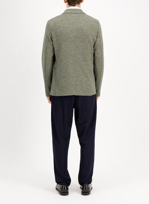2b. blazer herringbone crafted with Loro Piana fabric