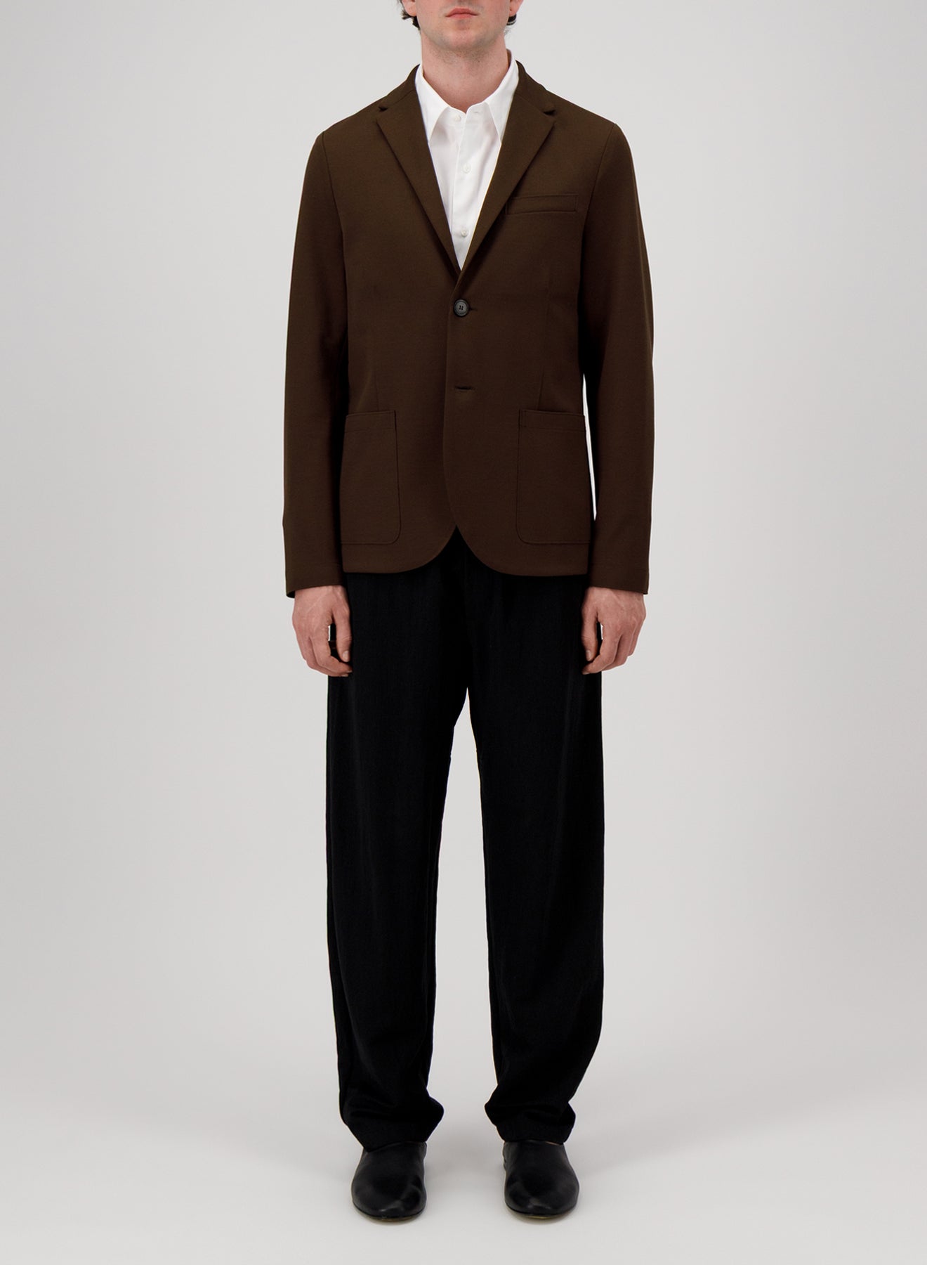 2b. blazer diagonal crafted with Loro Piana fabric